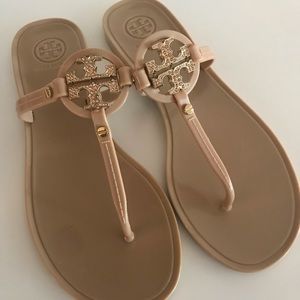 Tory Burch Miller Jelly Nude 7